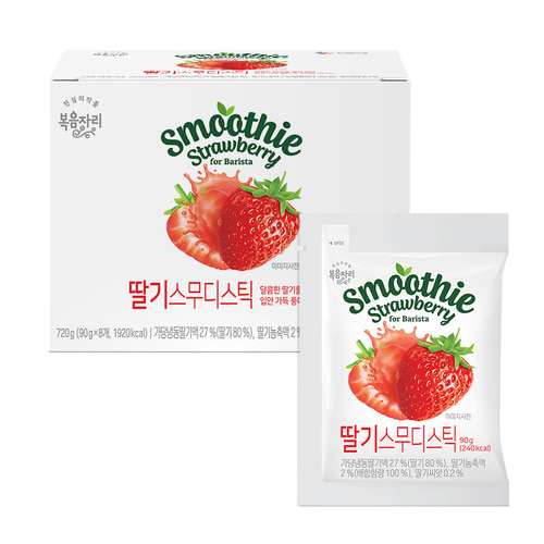 복음자리 딸기 스무디 90g (스틱)x8